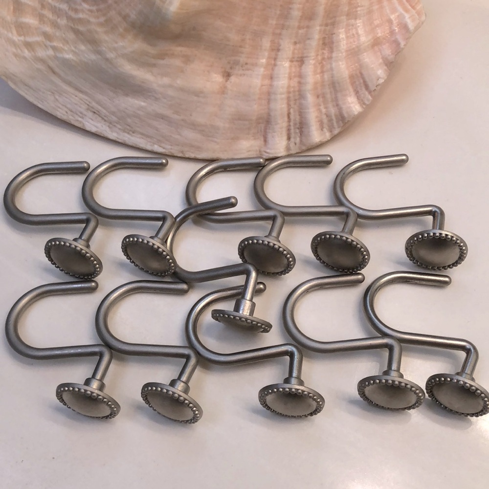 Matt Nickel Shower Hooks